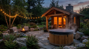Fitting a Traditional Sauna Into a Small Backyard
